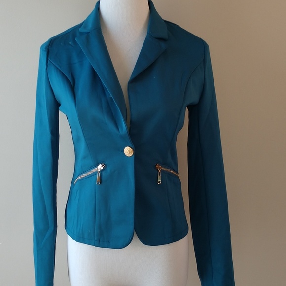 Available Jackets & Blazers - Blazer - Jade Blue